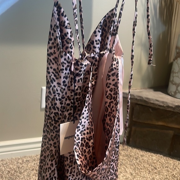 NWT Revolve / Superdown Lilith Cami Dress in Leopard - Picture 12 of 13